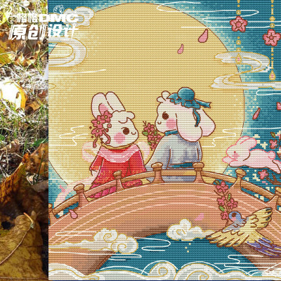 十格格十字绣法国dmc绣线套件
