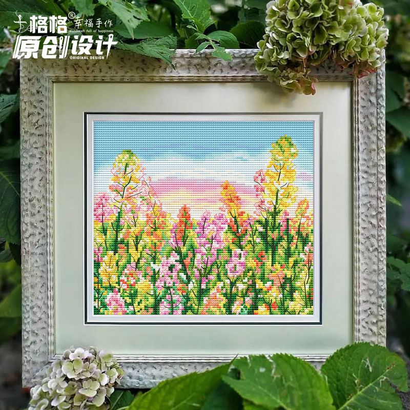 十格格十字绣法国DMC绣线套件