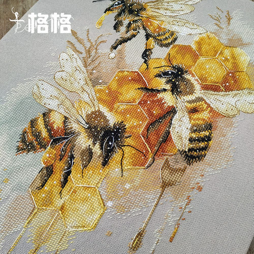 十格格十字绣法国DMC绣线套件