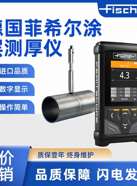 德国菲希尔DMP10 20 30 40涂层测厚仪数显式铁基铝基两用镀层测厚