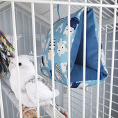 鹦鹉棉窝冬季 宠物鸟窝过冬防风御寒鹦鹉过冬神器玄凤虎皮牡丹专用