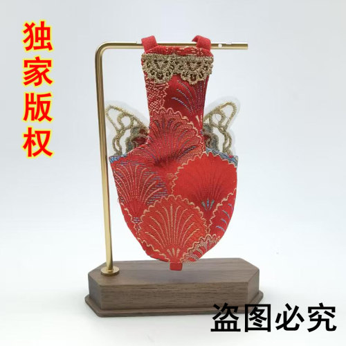 三月新品鹦鹉尿不湿中国风立体款固定肩带可调节加大容量屎兜尿裤