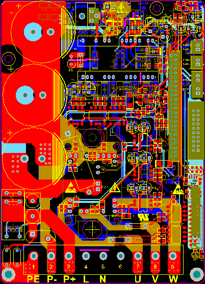 STM32变频器全套方案 源程序+原理图+PCB+BOM+设计文档+监控软件
