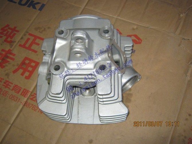 适用轻骑铃木骏驰GT125汽缸头盖摩托车QS125-5ABCEF发动机气缸头