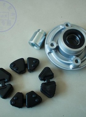 适用轻骑铃木极客飒GSX155FN后轮缓冲体酷道GL150链轮座橡胶块皮