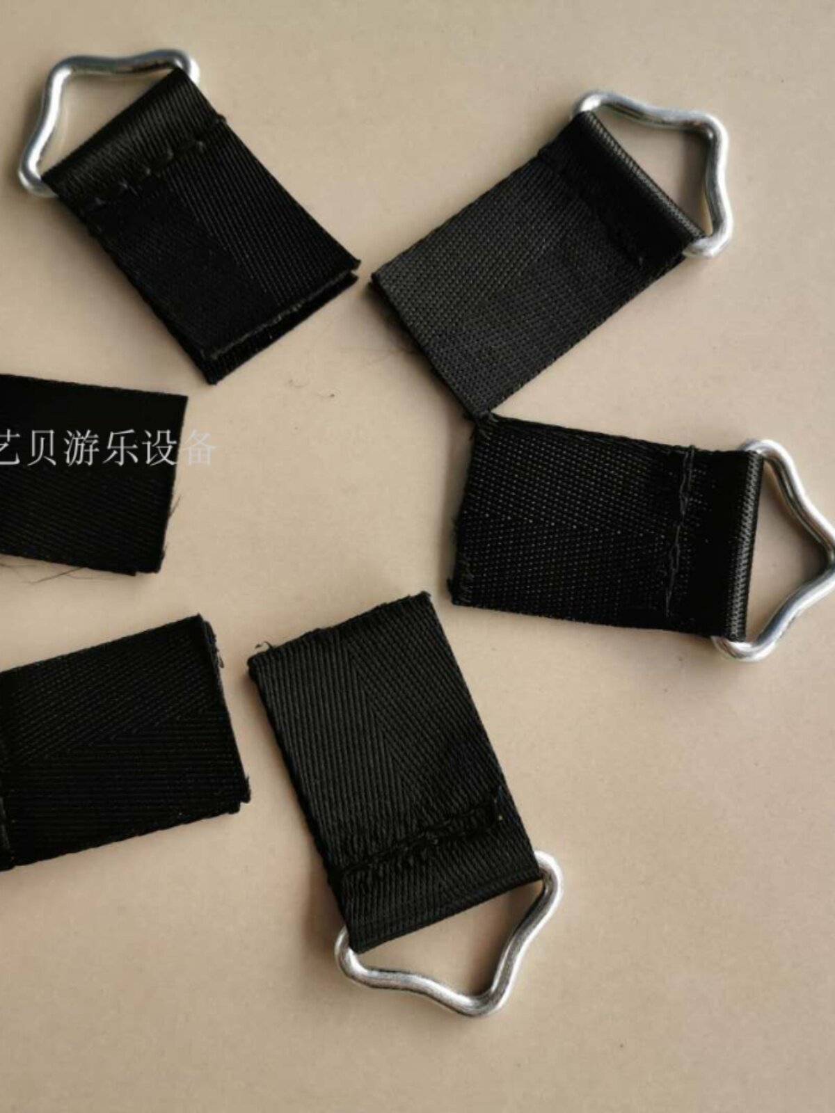 蹦蹦床跳跳床蹦极床网布跳布焊接三角环织带修补配件