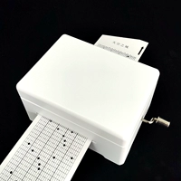 Белая пластиковая деревянная коробка с шестернями, дырокол, 5 шт, ретро стиль