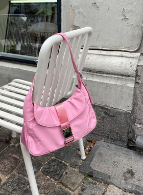 现货 SILFEN丹麦2022ss搭扣复古尼龙包单肩腋下包托特包李梦同款