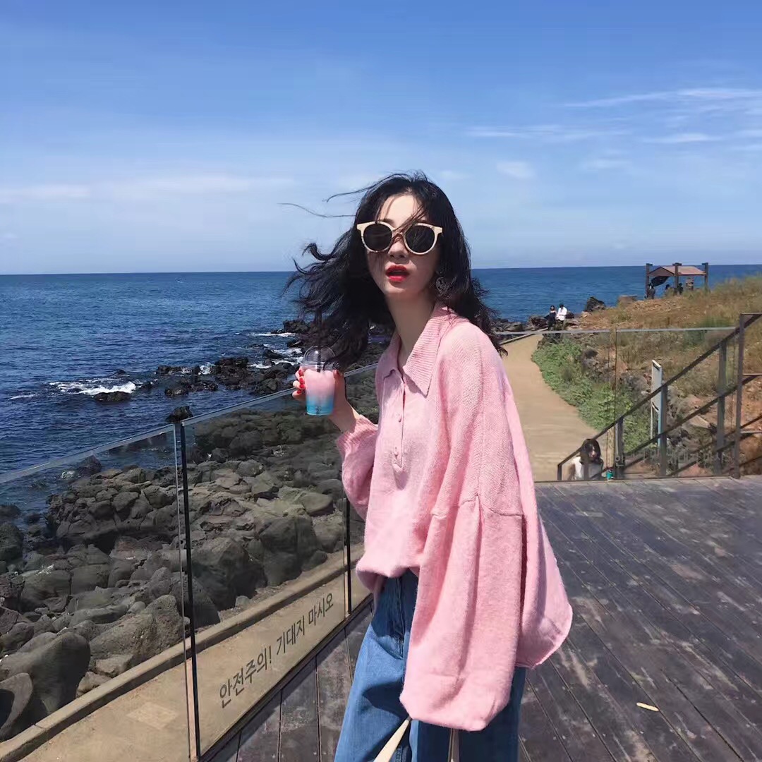 ÔçÇïëÒÂÅ®2018пîÇï×°¿íËÉã¼ÀÁ·çÇﳤÐächicÉÏÒÂÅ®×°Ì×Í·ÕëÖ¯ÉÀ