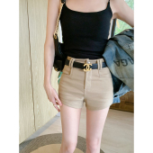 2026新款 女夏季 韩版 百搭短裤 子 果果家 直筒宽松裤 高腰显瘦休闲裤