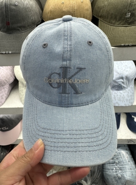 xckv帽子春夏季棒球帽男女时尚刺绣字母牛仔百搭鸭舌帽jennie同款