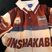 阿美咔叽风情侣拼色短袖 衬衫 夏季 Daiwing 男女宽松字母半袖 寸衣