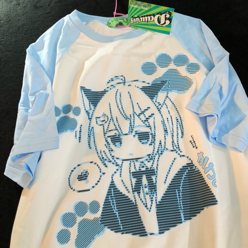 Daiwing 数学题里的告白暗号 夏季可爱甜妹拼接插肩宽松短袖t恤