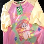 拼接甜酷风情侣短袖 Daiwing t恤 插肩袖 卡通夏装 逃离城市计划 美式