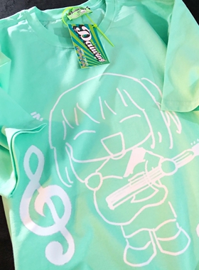 Daiwing 日系井芹仁菜二次元男女痛衣服夏季动漫软萌宽松短袖t恤