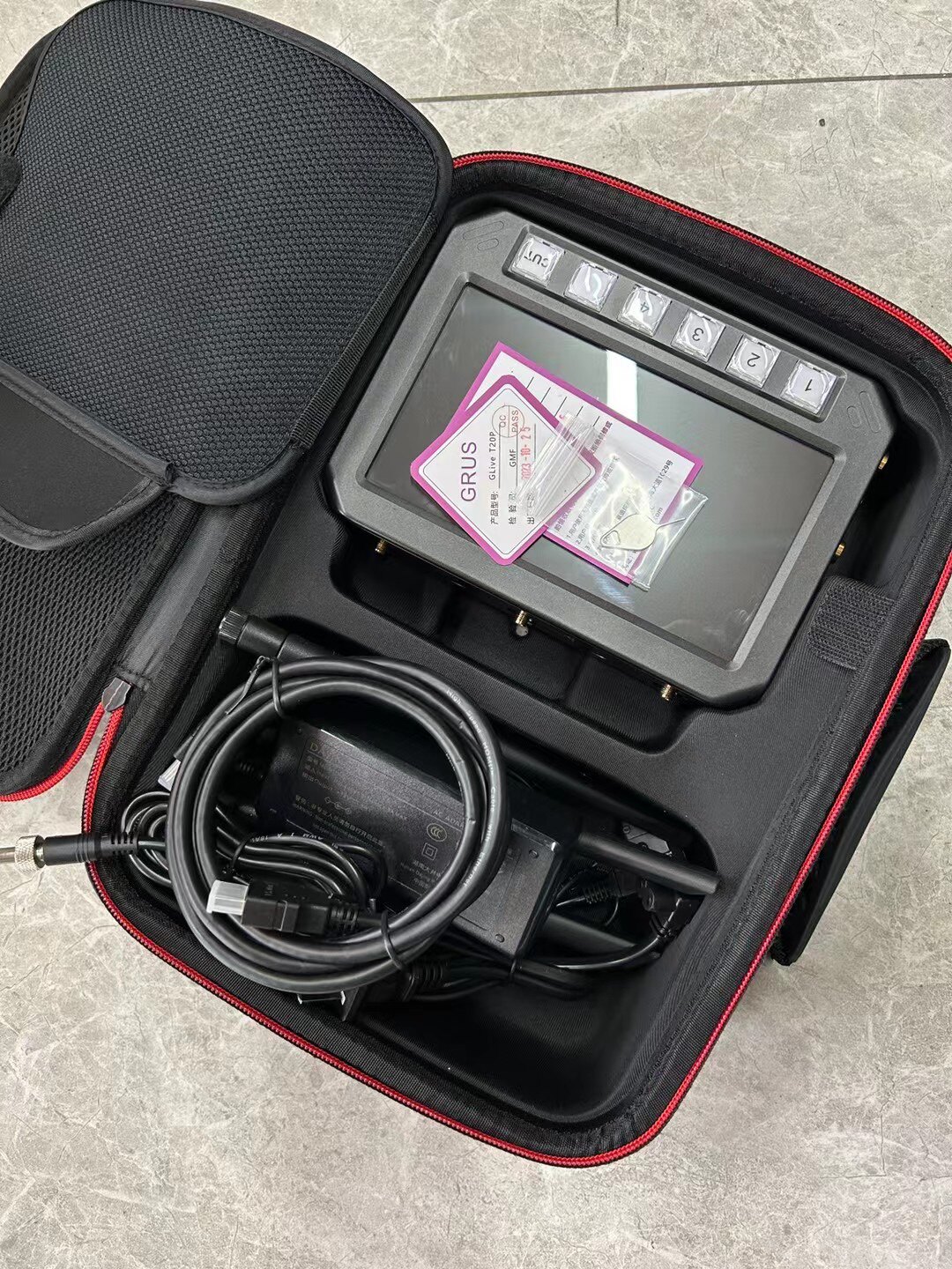高视T20p 4g多卡聚合直播编码器 99新 hdmi SDI多路视频推流器