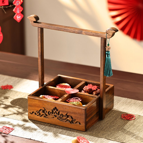 异丽复古创意中式水果盘