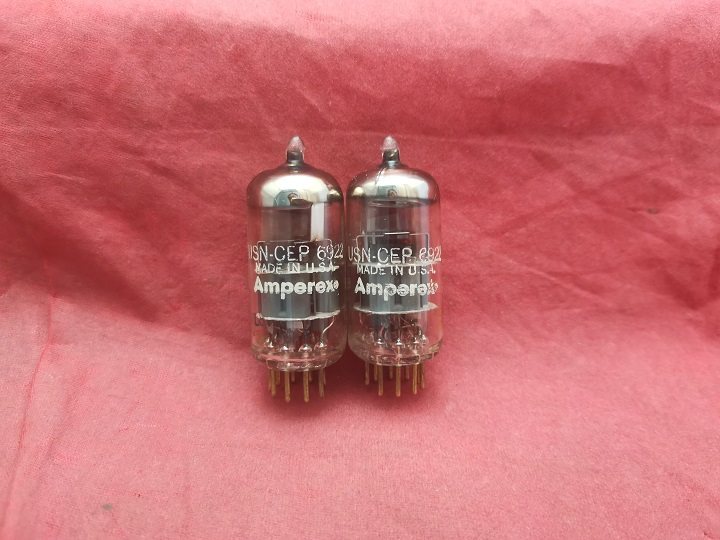 安普雷斯军规金脚大圆环6922电子管7308电子管e88cc电子管