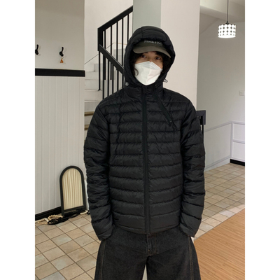 UPDAYWANG连帽保暖轻薄羽绒服