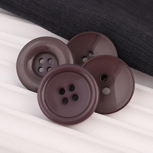 男女西装高档纽扣扣子亮光灰色藏青大衣风衣外套树脂钮扣裤子衬衫