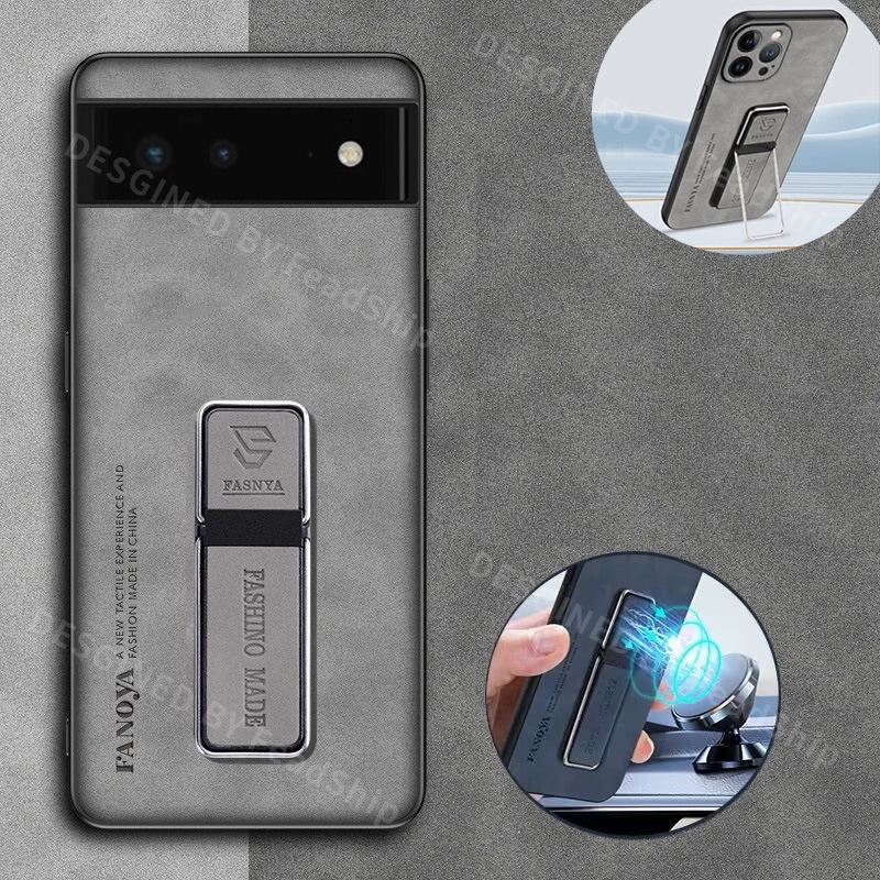 适用Google谷歌Pixel手机壳Pixel9磁吸Pixel8素皮Pixel7皮质Pixel6硬壳Pixel5带支架Pro全包9A防摔8A 7A 6A