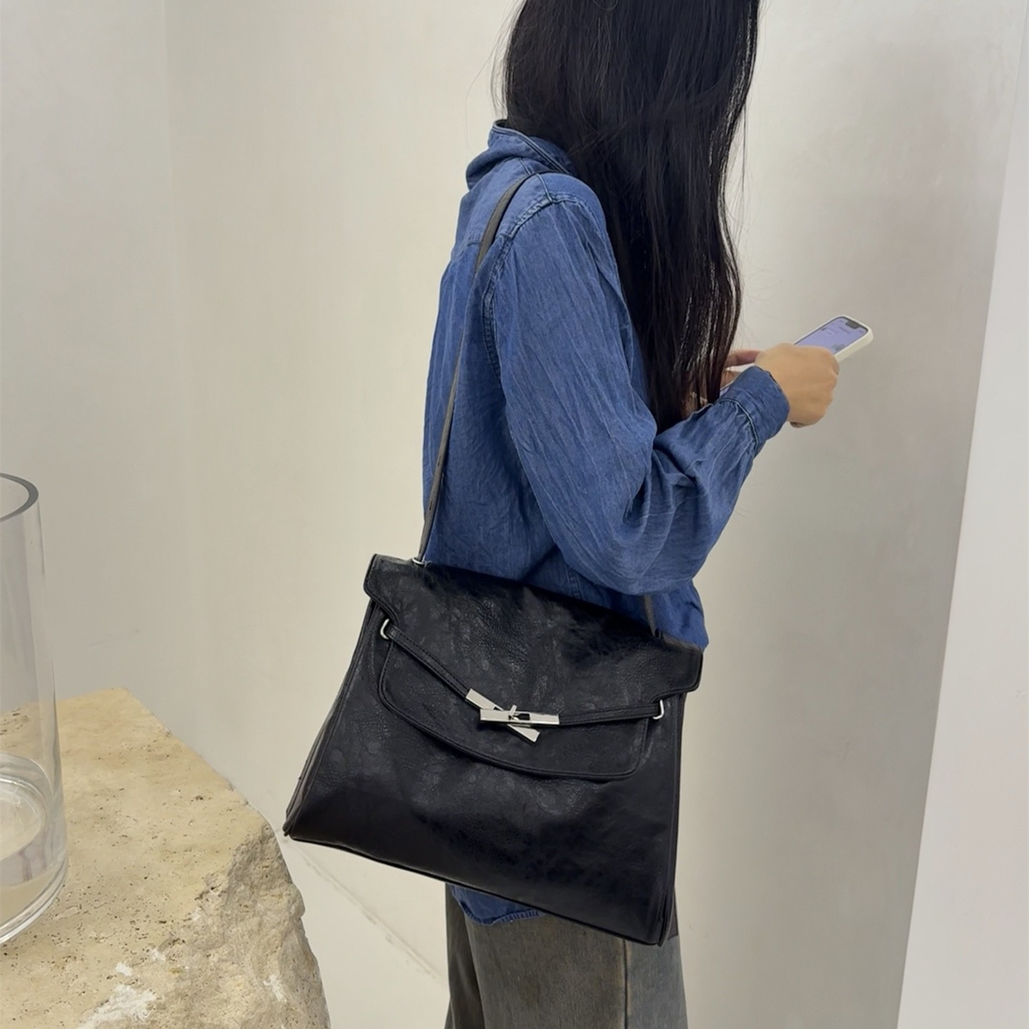 上班通勤包单肩腋下包托特包