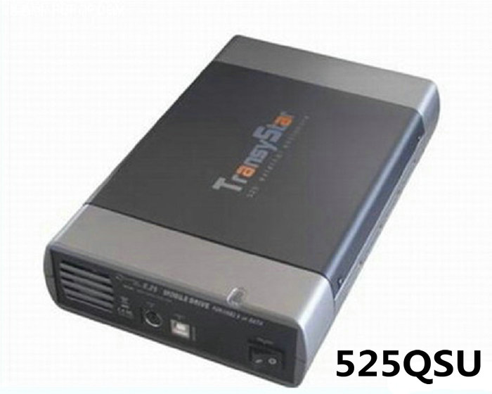 正品创齐525QSU  USB2.0台式机SATA串口内置改外置台式机光驱盒 电脑硬件/显示器/电脑周边 硬盘盒 原图主图