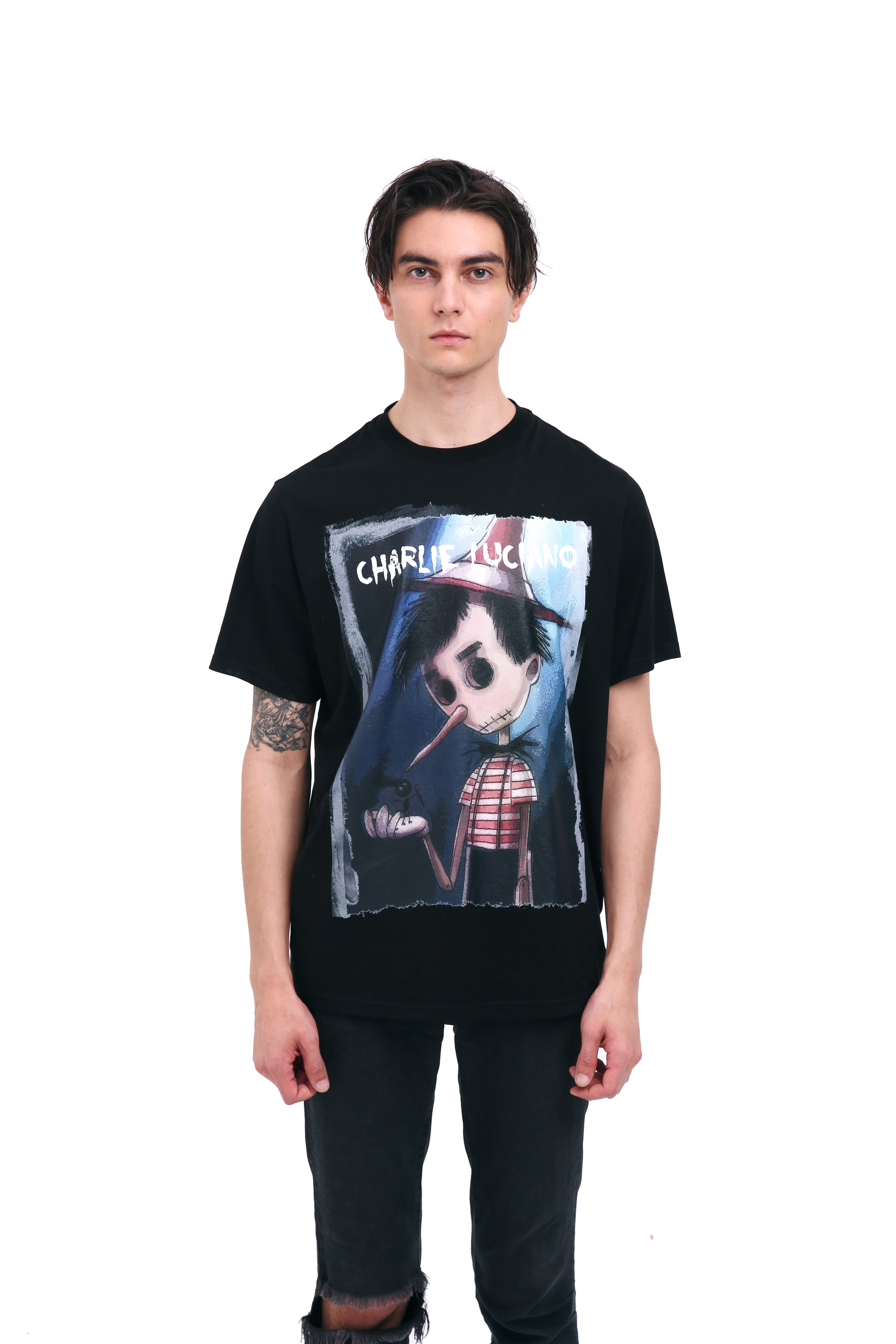 Charlie Luciano ´ºÏÄпîºÚɫƥŵ²Ü²å»¶ÌÐä oversize°æÐÍ