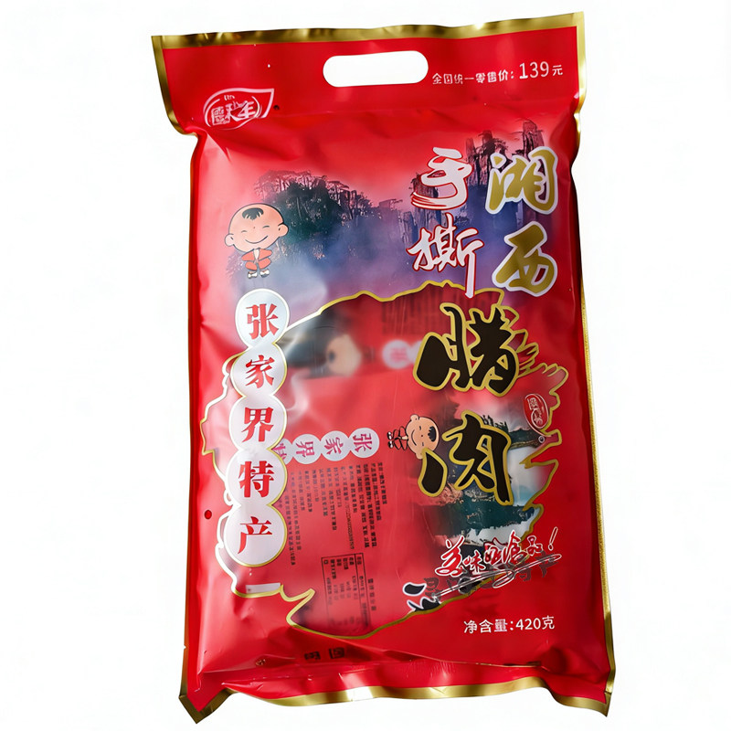 德和丰湘西手撕腊肉420g张家界特产零食小吃地道土家味香辣