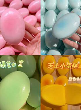 手感湿软慢粘仿真pu芝士蛋糕慢回弹捏捏乐解减压模型道具一件