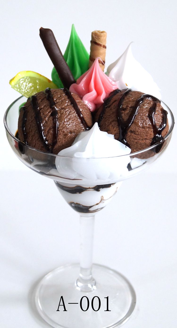 仿真杯装冰激凌ice cream模型道具大雪糕碗假冰淇淋模型甜品雪糕图片