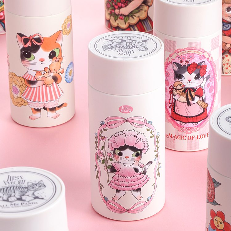 CALL ME PANDA 蜂鸟款保温杯 卡通图案便携杯流行水杯 270ml 单件