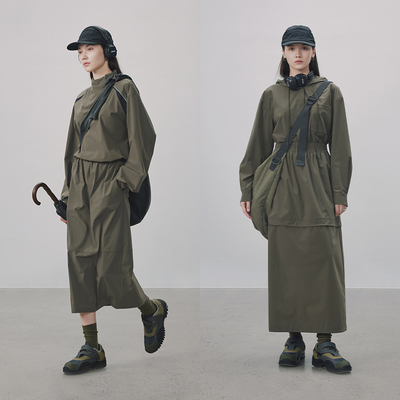 连衣裙H版型直筒蝙蝠袖活泼