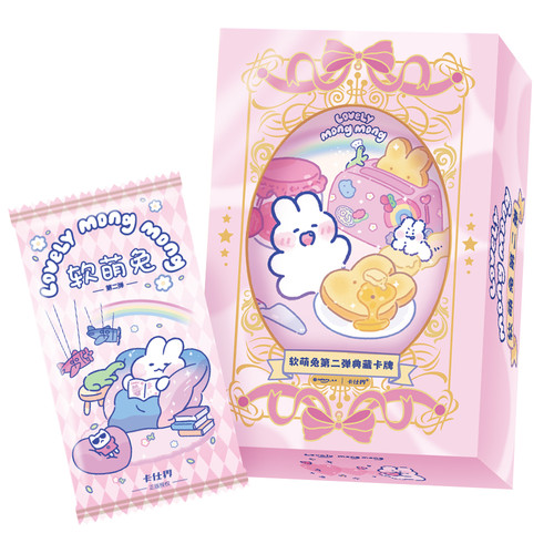 【普卡】卡仕界mongmong《软萌兔第二弹》正版典藏卡盲盒
