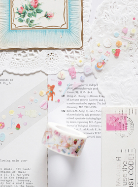 分装 | 台湾 kana76la flora cake coppers软妹轻复古pet和纸胶带