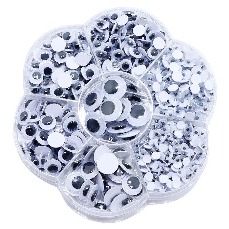 diy玩具配件背胶眼睛活动眼珠