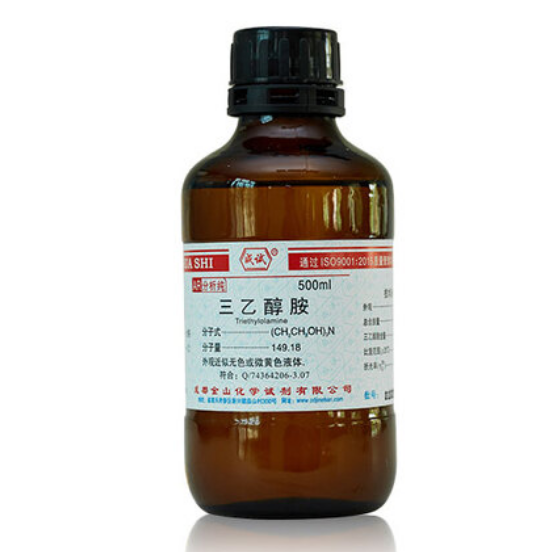 三乙醇胺ar500ml/瓶氨基三乙醇teoa化学试剂无色至淡黄色粘性液体