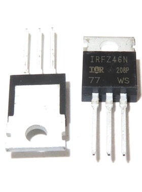 全新国产 IRFZ46NPBF 55V/53A/16.5毫欧 直插TO-220 MOS场效应管