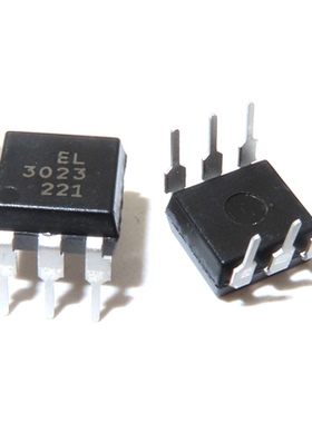 EL3023 原装全新亿光 DIP-6 直插 光电耦合器/双向可控硅光耦3023