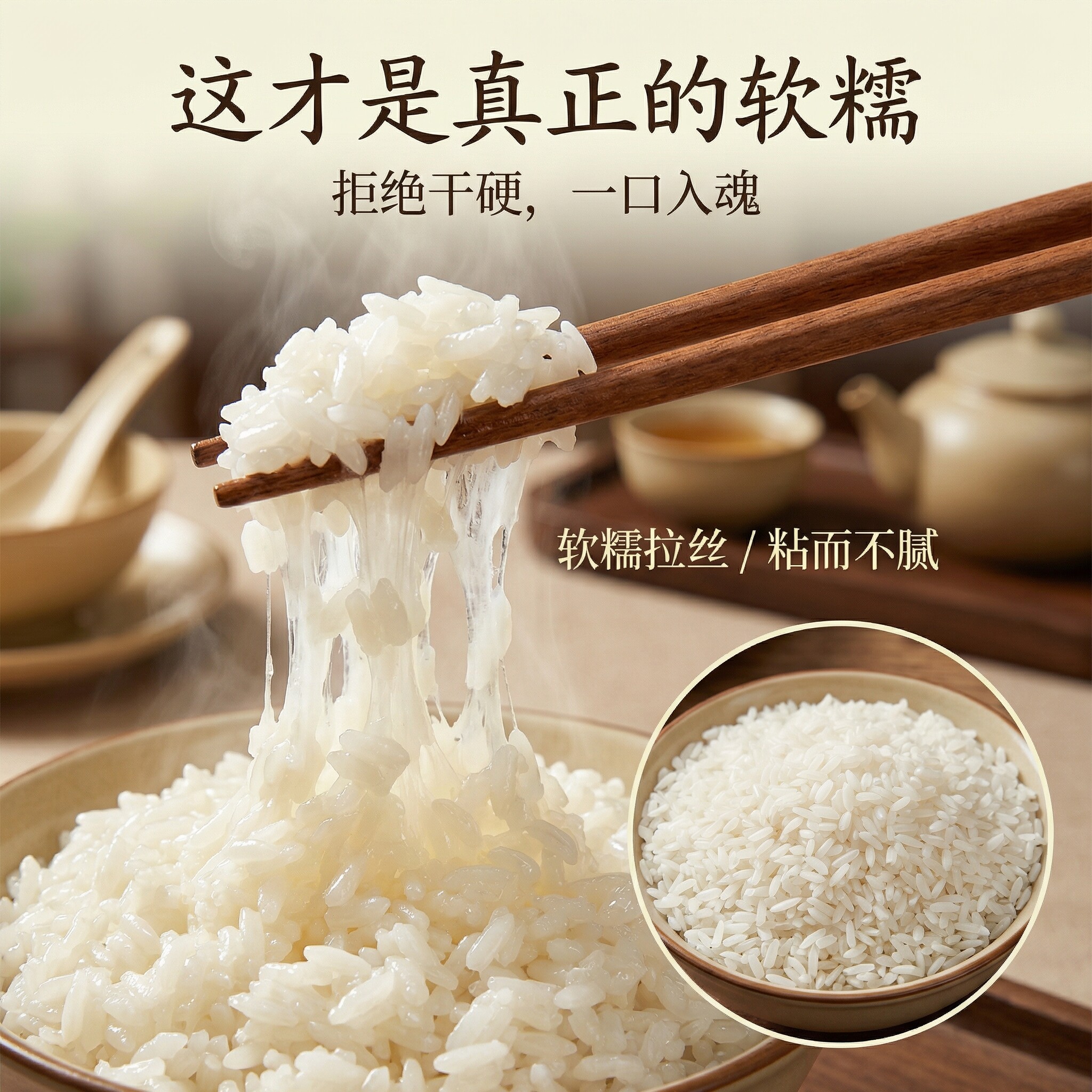 洪湖土糯米长粒湖北珍珠糯米粽子糍粑酒酿米粘梗大米农家特产健康