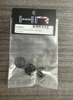 TRX-4M 硬化钢 波箱齿 高扭力波箱齿轮组 齿比68：1 HR#TRXM38U