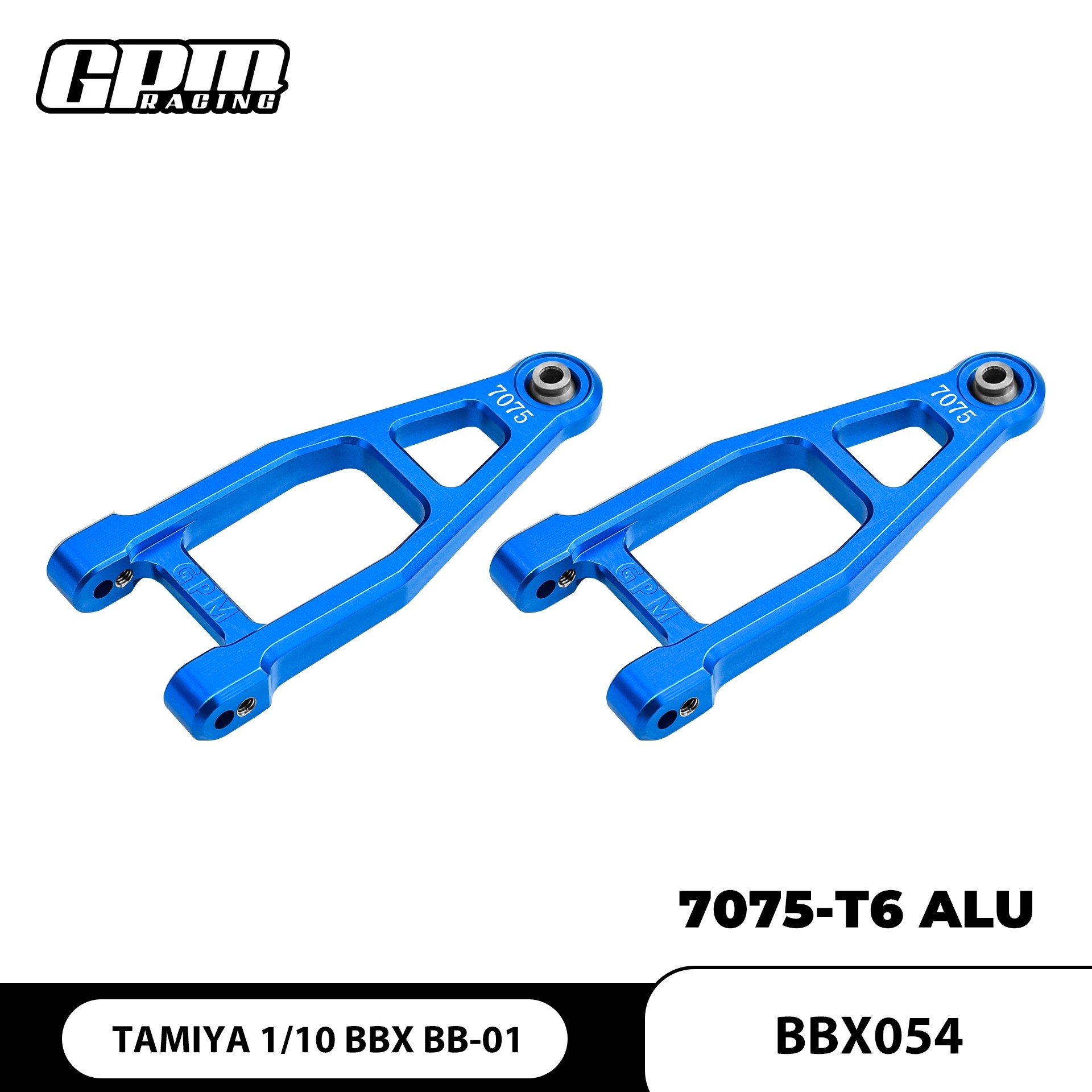 TAMIYA 1/10 BBX BB-01 铝合金7075前上摆臂 前上A臂#BBX054