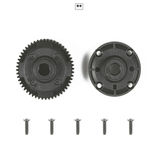 TA06 XV01 52T齿差壳 FF04 田宫 M07 差速壳 51462 M08