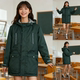 外套学生户外加厚棉服17F015 校服上衣学院风冬装 伊顿同款 冬季