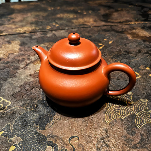 汤华刚秋水大红袍 原矿纯手工紫砂壶龙德堂茶具茶壶