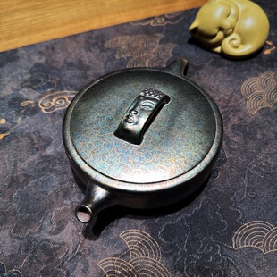 龙德堂-汤宣武汤宣武柴烧工艺贝壳烧悟禅紫砂壶范泽锋设计