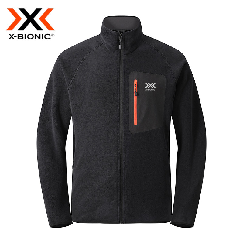 X-BIONIC抓绒全拉链夹克男保暖