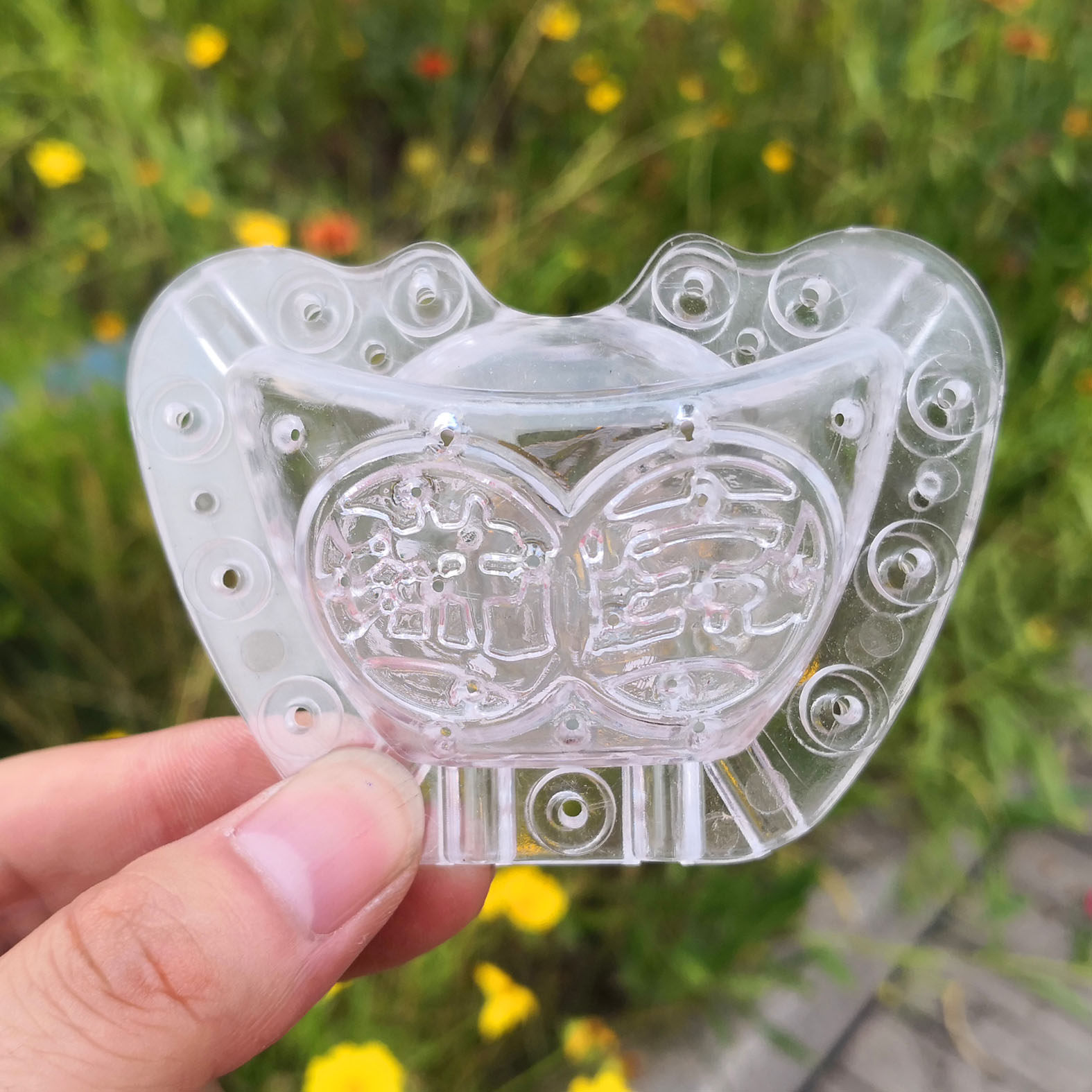 6厘米招财进宝模具 文玩葫芦模具元宝形水果定型模具人参果定型模