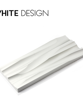 White Design铝合金笔架笔托 创意波浪金属 收纳办公桌摆件 礼品