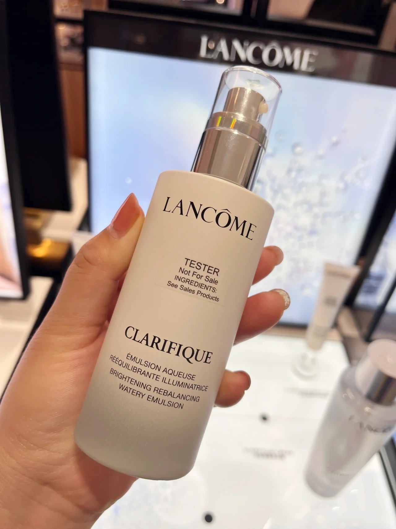 Lancome兰蔻极光乳液5号净澈焕肤亮白嫩白保湿控油淡斑去痘印75ml 美容护肤/美体/精油 乳液/面霜 原图主图